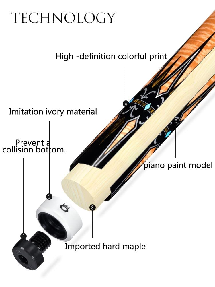 ビリヤード　キュー　カナディアンメープル 61ikqdStqoL._UF894,1000_QL80_.jpg